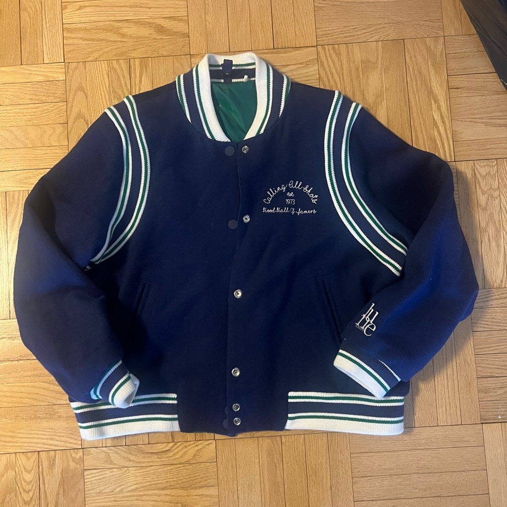 Puma x June Ambrose Victory Reversible Varsity Jacket